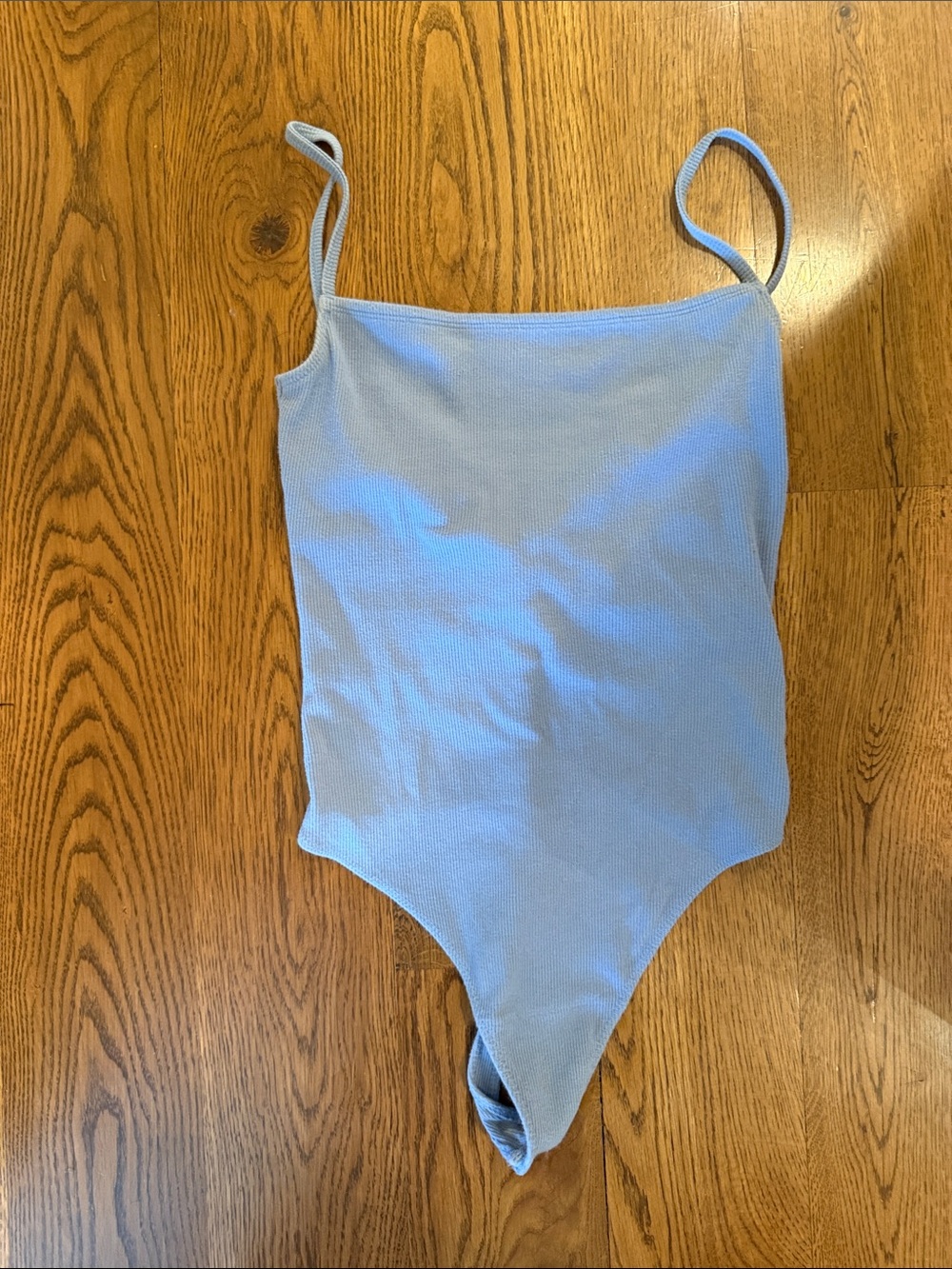 Abercrombie & Fitch Light Blue Ribbed Girls' One-Piece Bodysuit